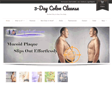 Tablet Screenshot of 3daycoloncleanse.com